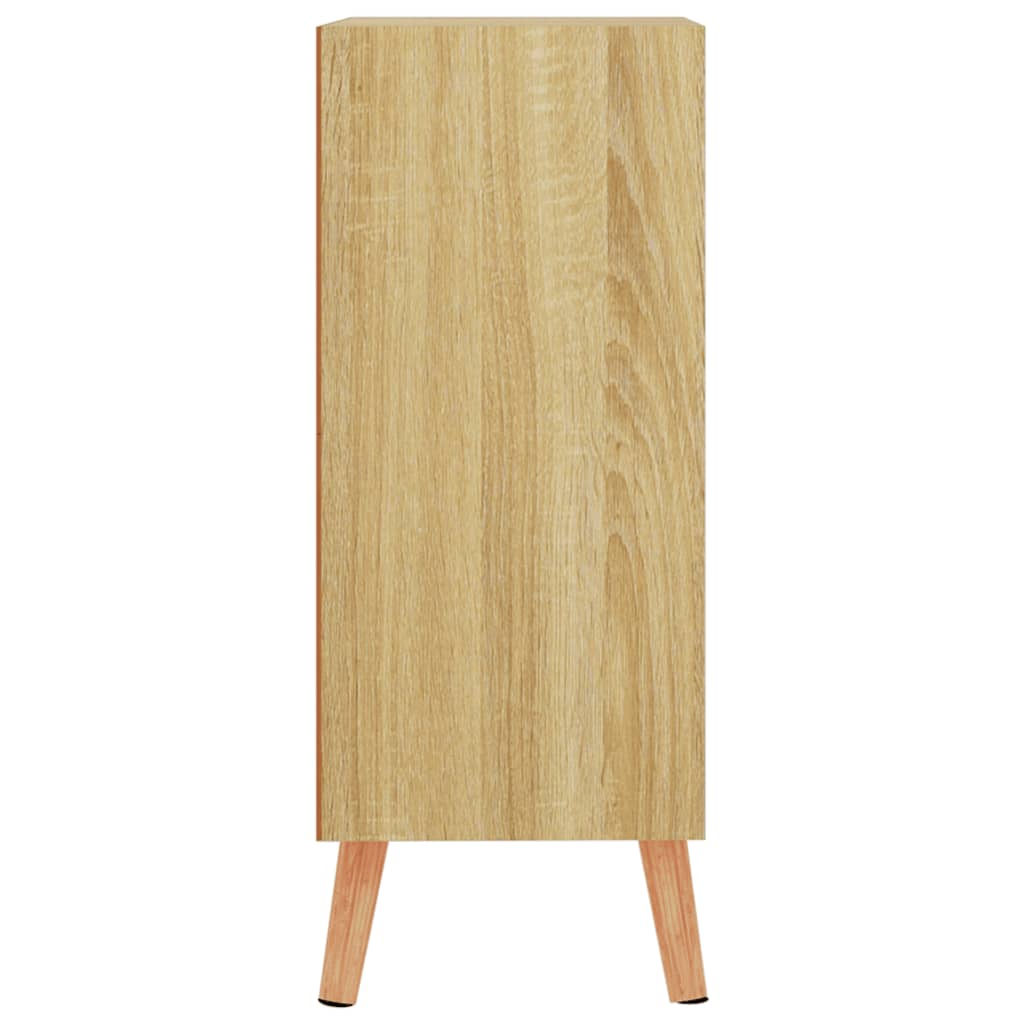 vidaXL Aparador de madera de ingeniería roble Sonoma 60x30x72 cm