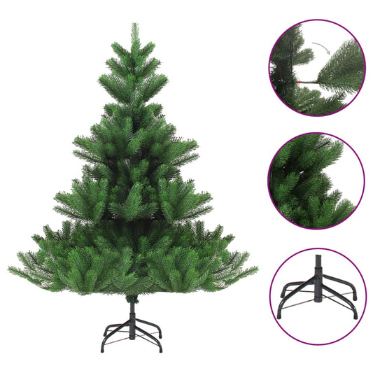 vidaXL Árbol de Navidad artificial abeto Nordmann verde 120 cm