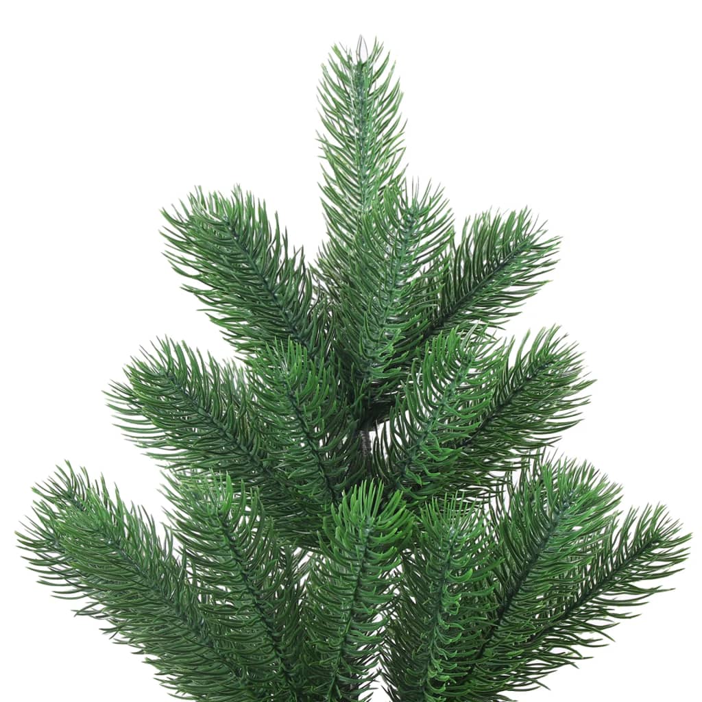 vidaXL Árbol de Navidad artificial abeto Nordmann verde 240 cm