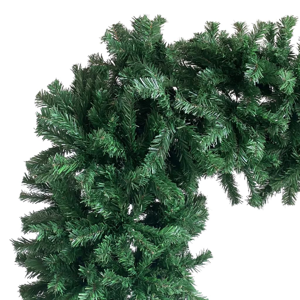 vidaXL Arco de árbol de Navidad verde 240 cm