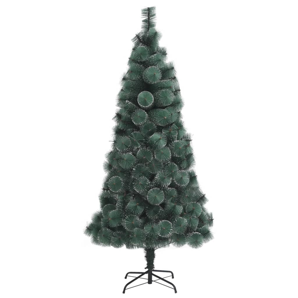 vidaXL Árbol de Navidad artificial con soporte verde PET 120 cm