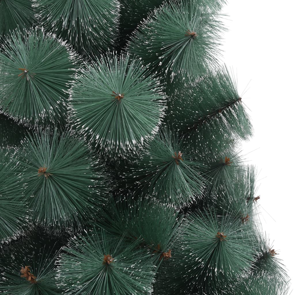 vidaXL Árbol de Navidad artificial con soporte verde PET 120 cm