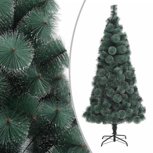 vidaXL Árbol de Navidad artificial con soporte verde PET 150 cm