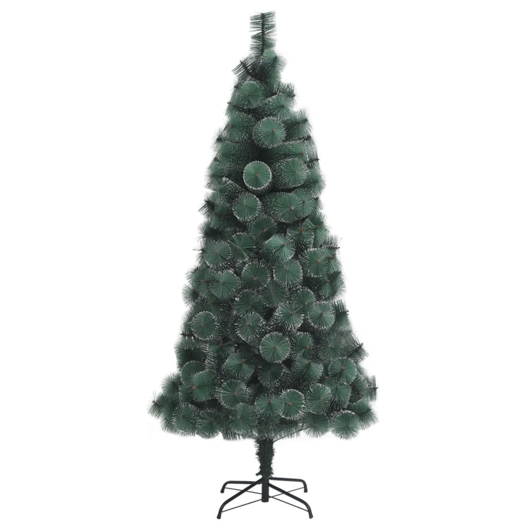 vidaXL Árbol de Navidad artificial con soporte verde PET 150 cm