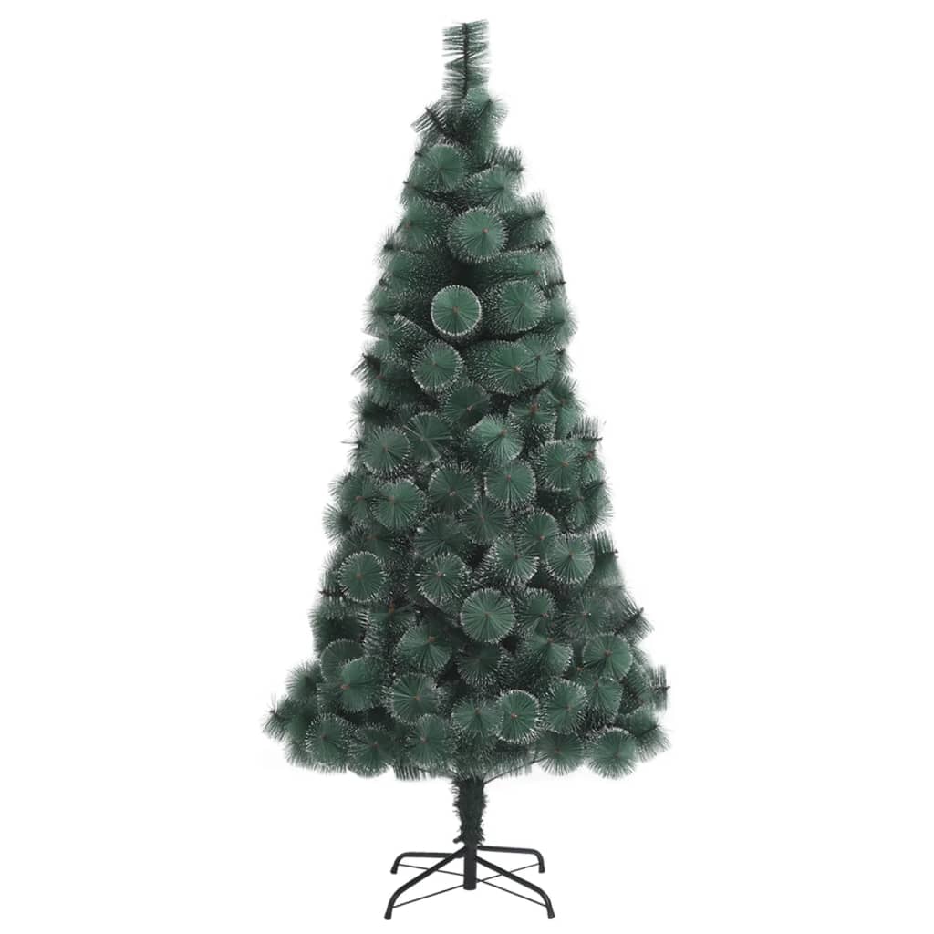 vidaXL Árbol de Navidad artificial con soporte verde PET 180 cm