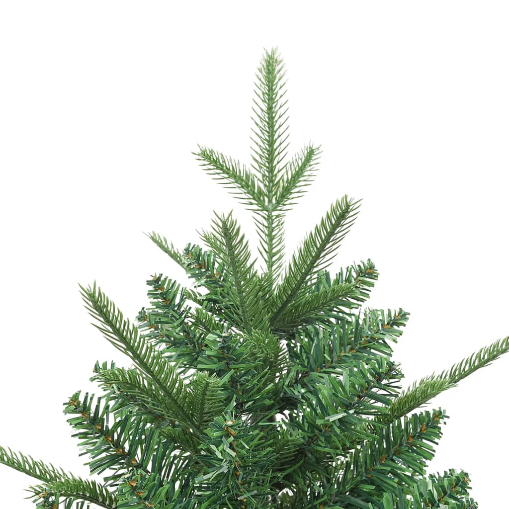 vidaXL Árbol de Navidad artificial verde 180 cm PVC y PE