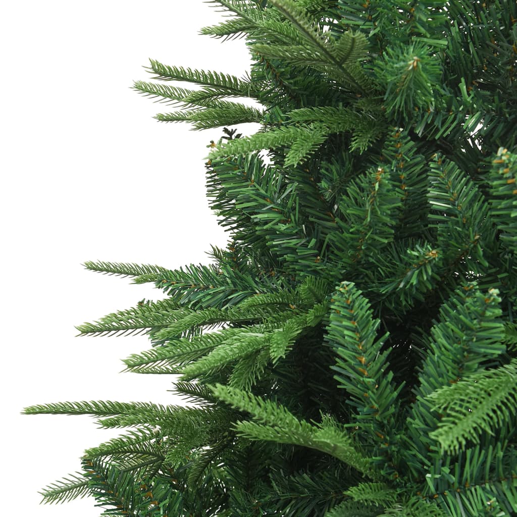 vidaXL Árbol de Navidad artificial verde 210 cm PVC y PE