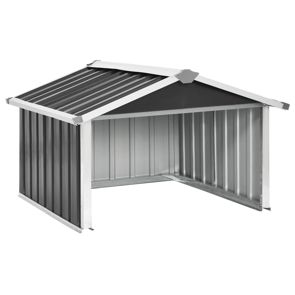 vidaXL Cobertizo para cortacésped acero galvanizado 92x97x63 cm