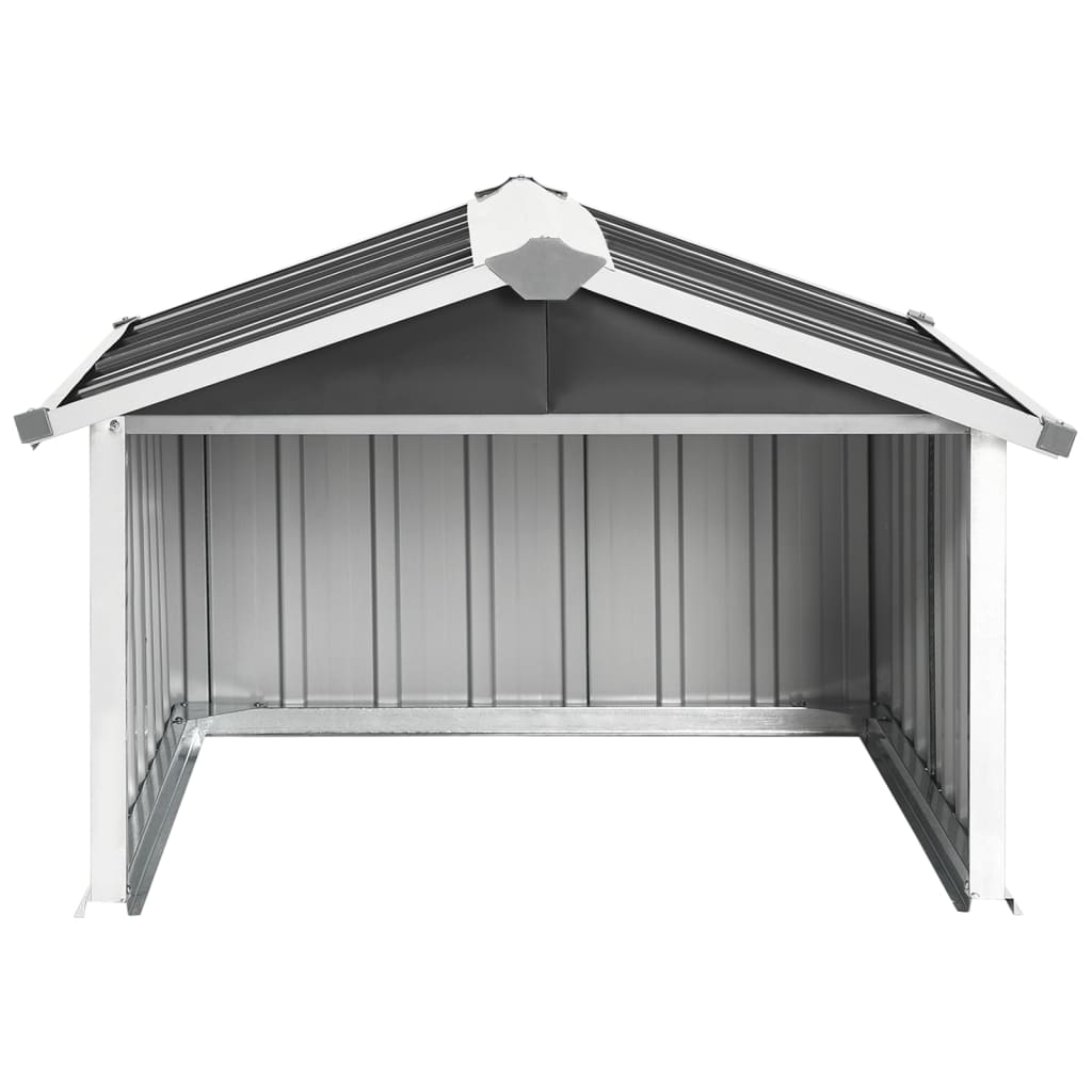 vidaXL Cobertizo para cortacésped acero galvanizado 92x97x63 cm