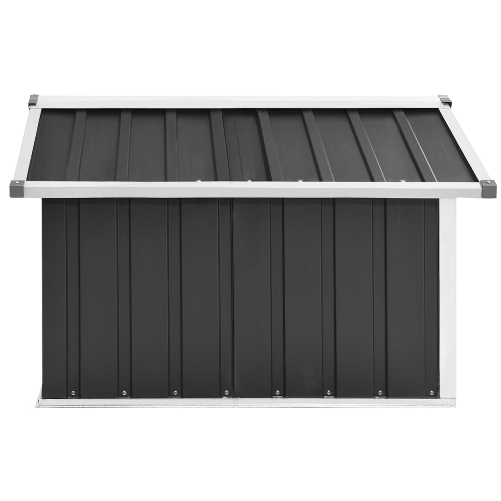 vidaXL Cobertizo para cortacésped acero galvanizado 92x97x63 cm