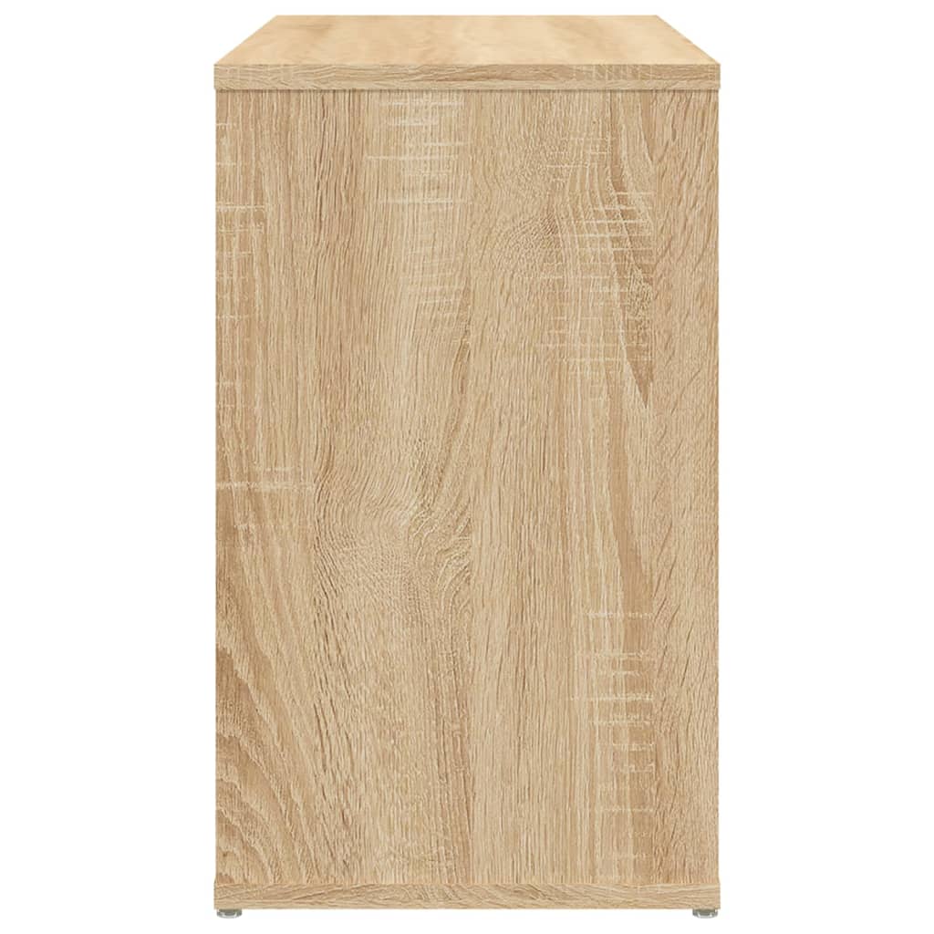 vidaXL Armario auxiliar madera contrachapada roble Sonoma 60x30x50 cm