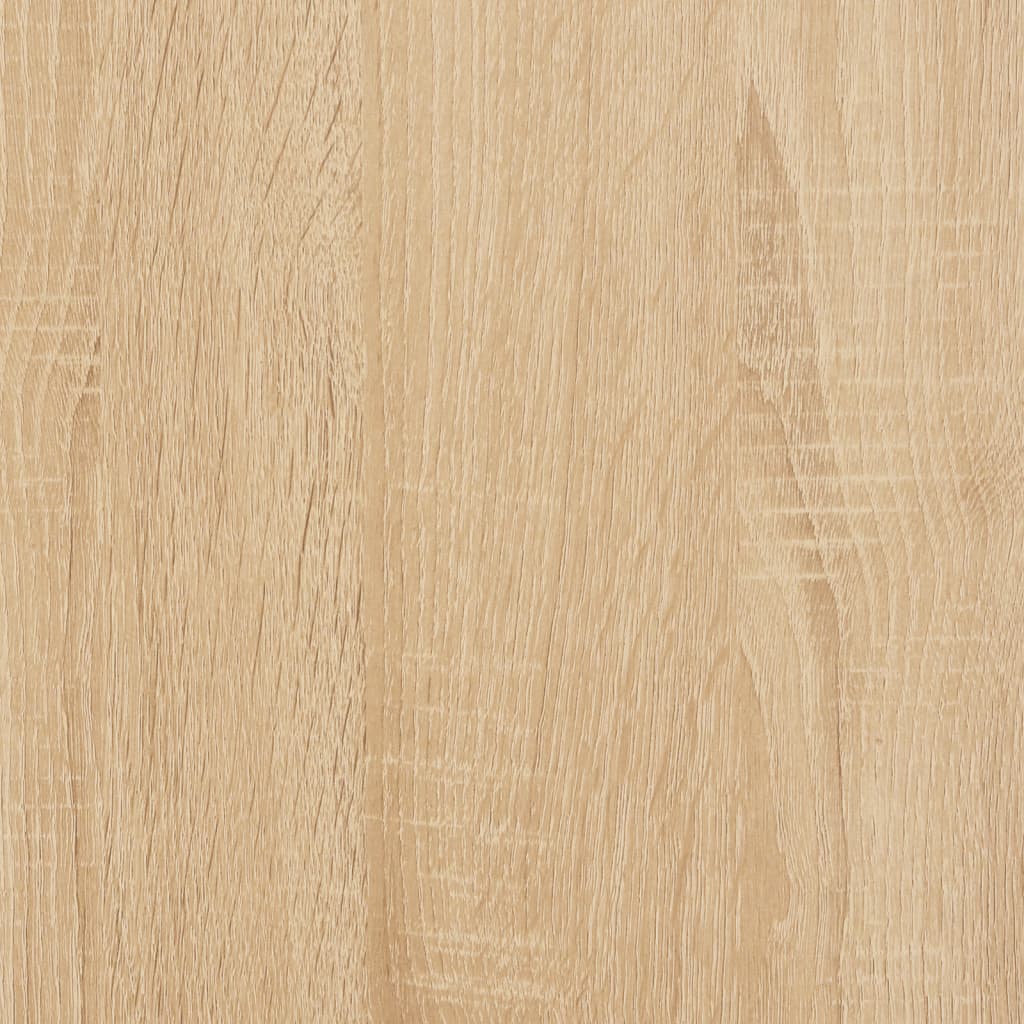 vidaXL Armario auxiliar madera contrachapada roble Sonoma 60x30x50 cm