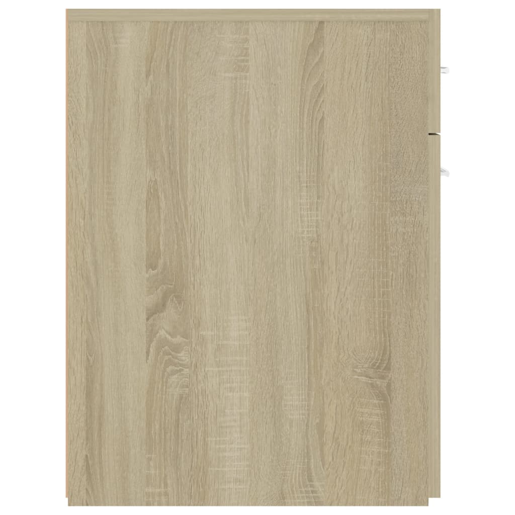 vidaXL Armario boticario madera contrachapada color roble 20x45,5x60cm