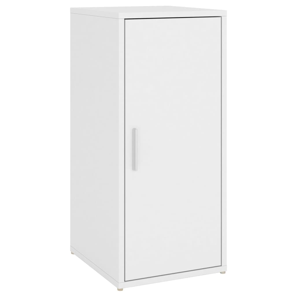 vidaXL Mueble zapatero de aglomerado blanco 32x35x70 cm