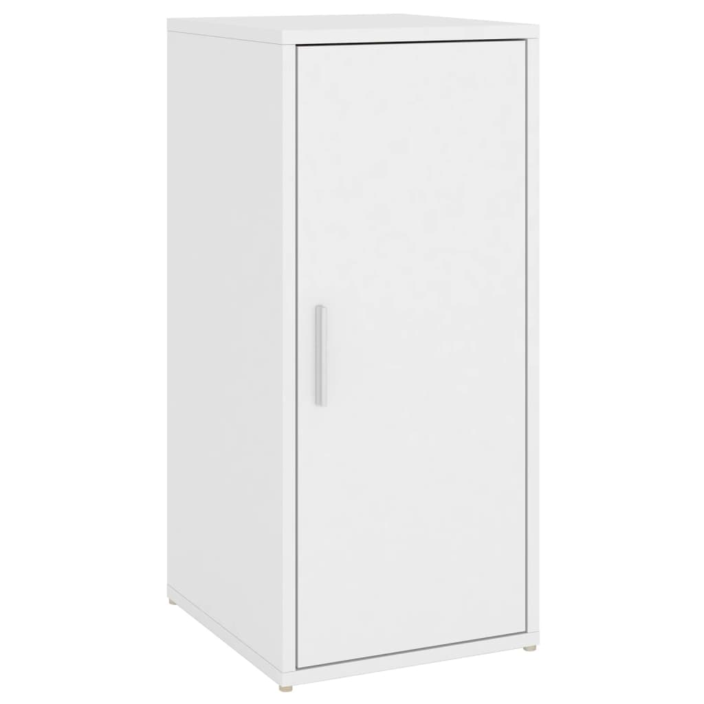 vidaXL Muebles zapateros 2 uds madera contrachapada blanco 32x35x70 cm