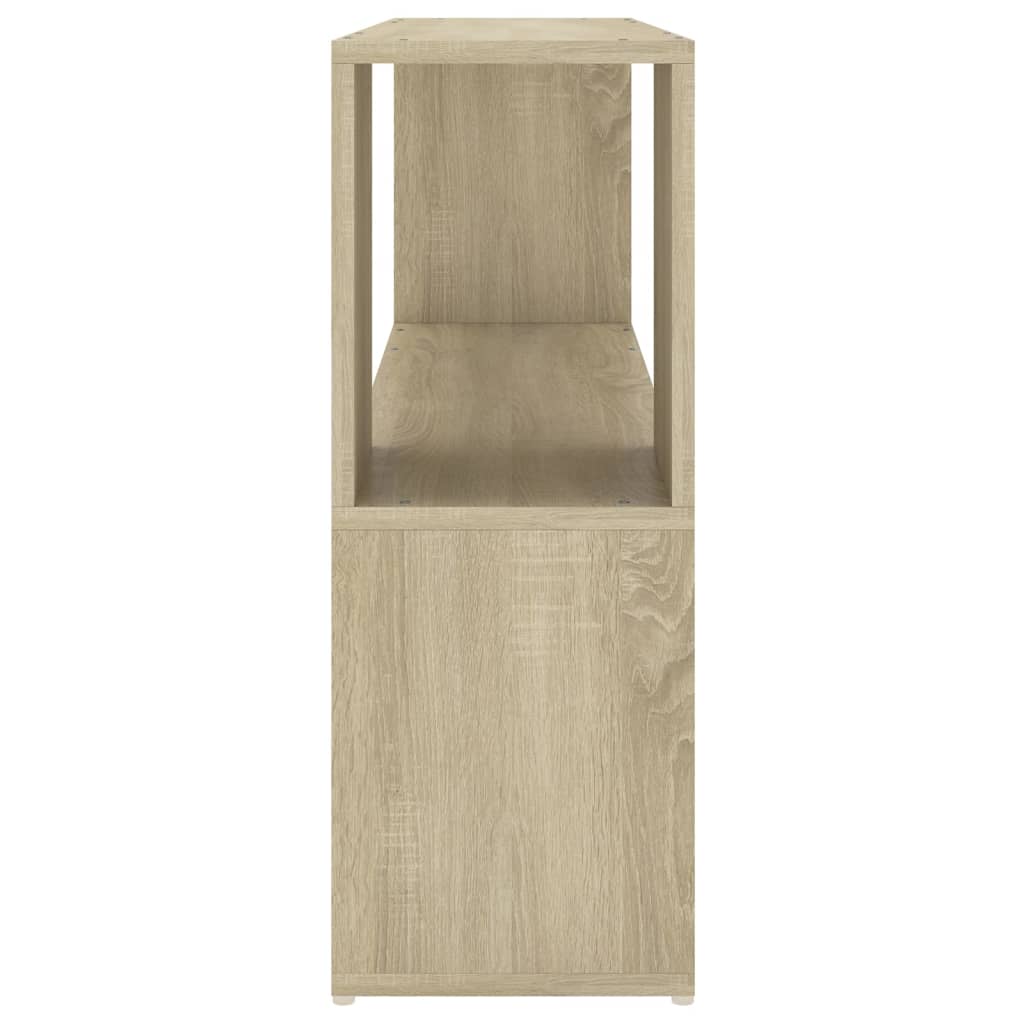 vidaXL Librería de madera contrachapada roble Sonoma 100x24x63 cm