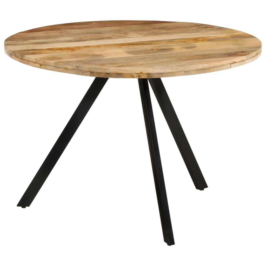 vidaXL Mesa de comedor madera maciza de mango 110x75 cm