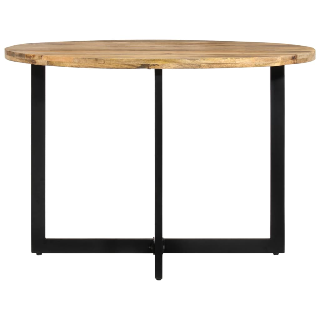 vidaXL Mesa de comedor madera maciza de mango 110x75 cm