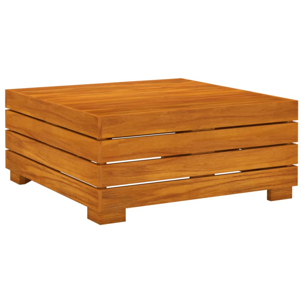 vidaXL Juego muebles de jardín y cojines 12 pzas madera maciza acacia