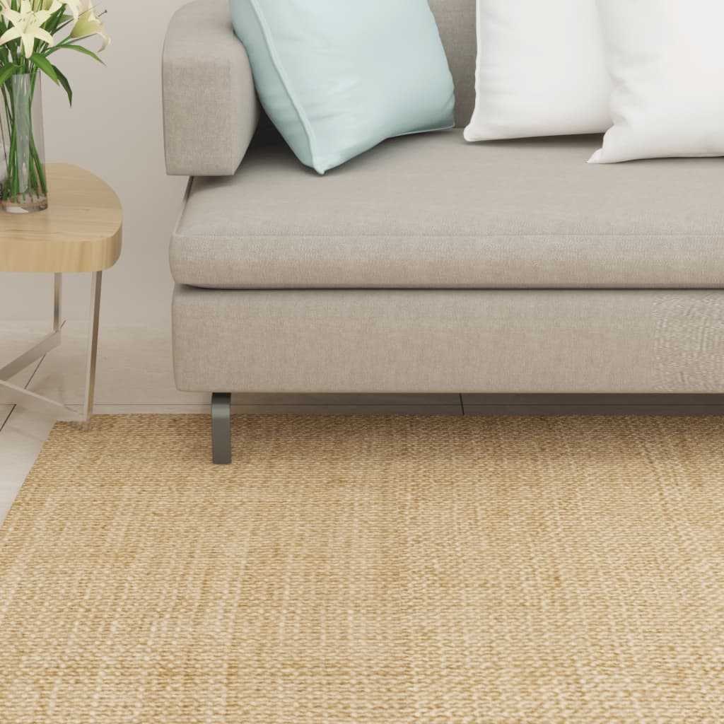 vidaXL Alfombra de sisal natural 66x100 cm