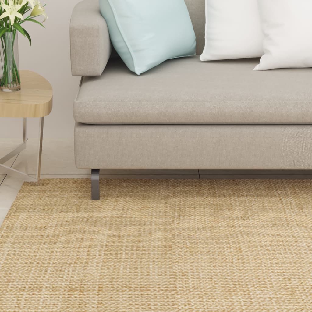 vidaXL Alfombra de sisal natural 66x250 cm