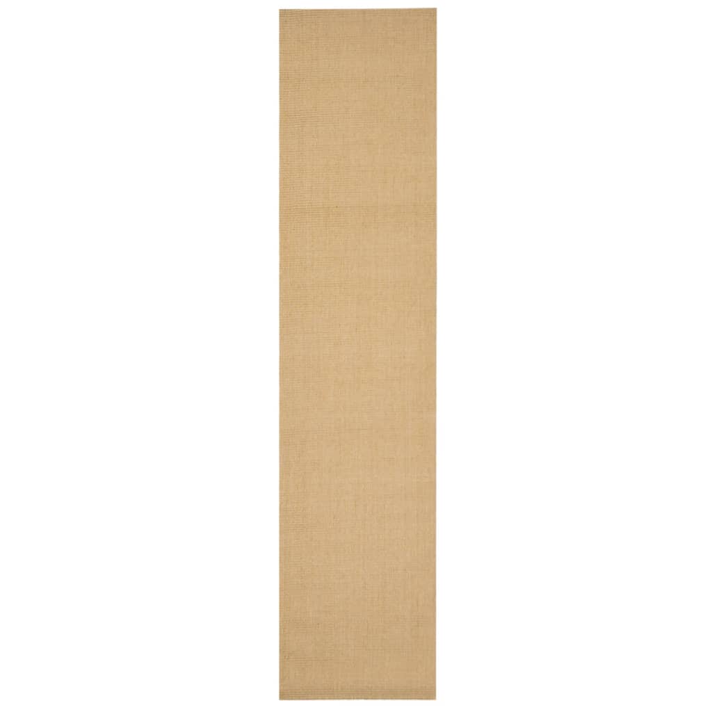 vidaXL Alfombra de sisal natural 66x300 cm