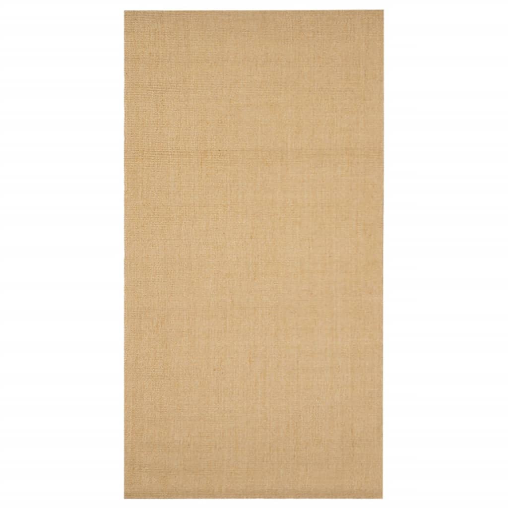 vidaXL Alfombra de sisal natural 80x150 cm