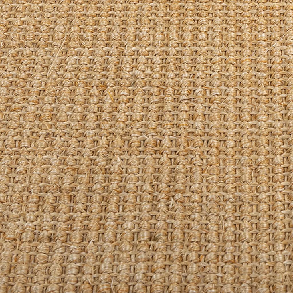 vidaXL Alfombra de sisal natural 80x150 cm