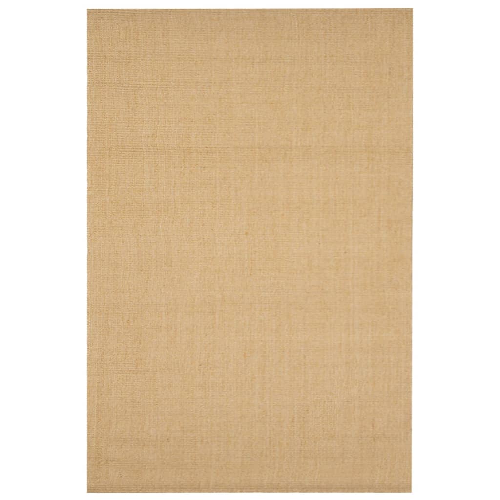 vidaXL Alfombra de sisal natural 100x150 cm