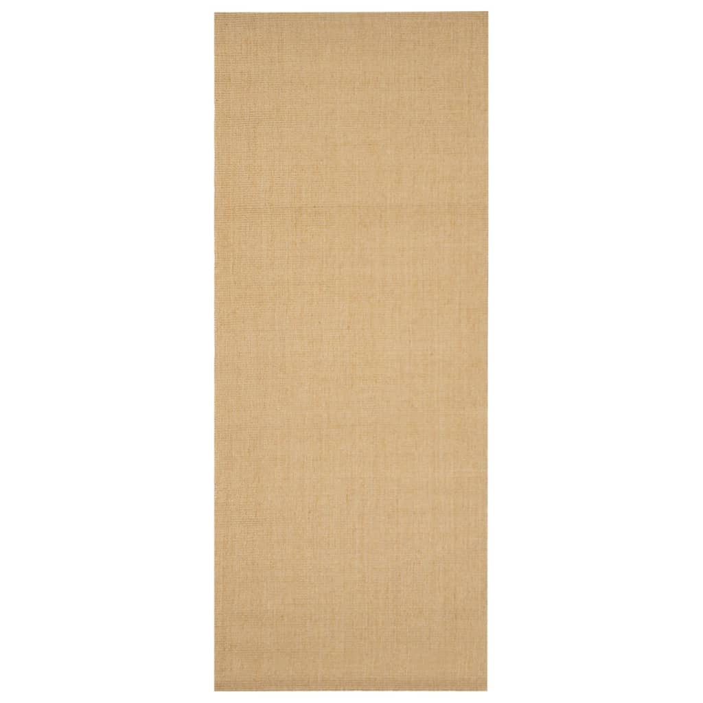 vidaXL Alfombra de sisal natural 100x250 cm