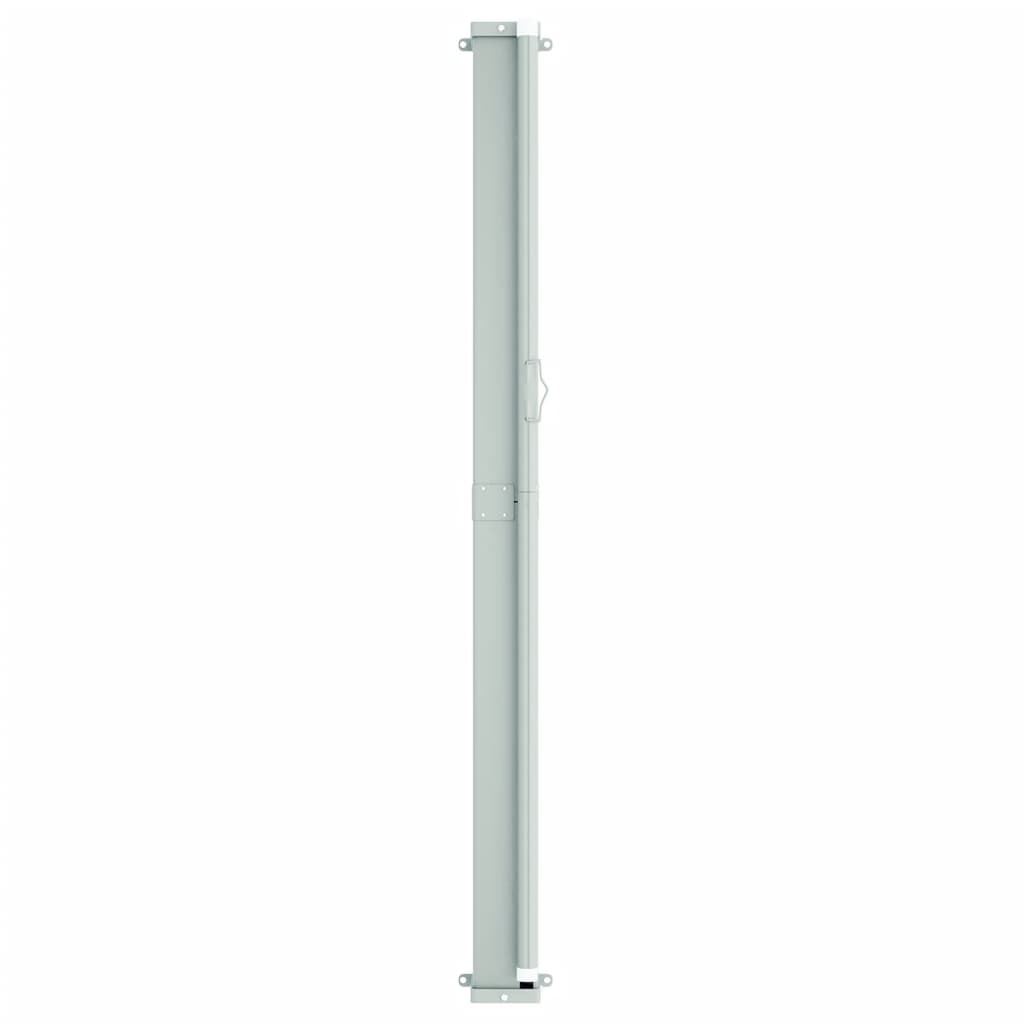 vidaXL Toldo lateral retráctil para patio crema 220x600 cm