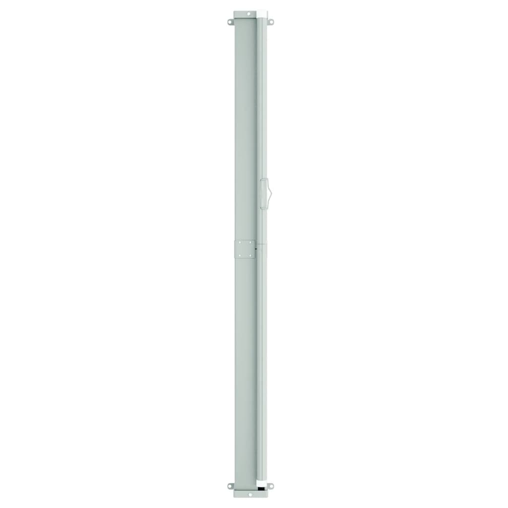 vidaXL Toldo lateral retráctil para patio gris 220x600 cm