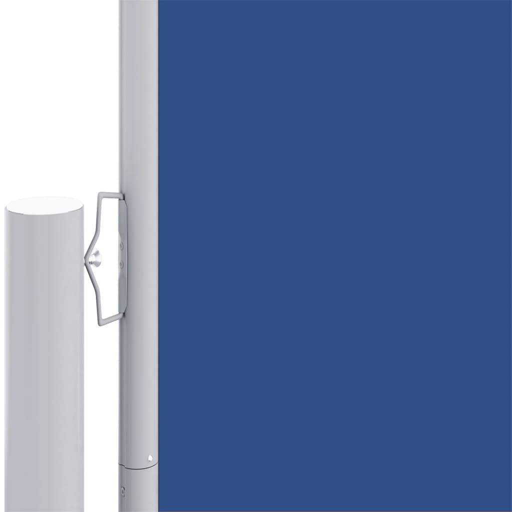 vidaXL Toldo lateral retráctil azul 160x1200 cm