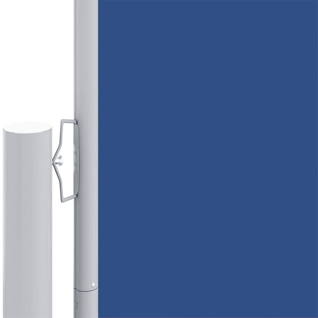 vidaXL Toldo lateral retráctil azul 180x1200 cm