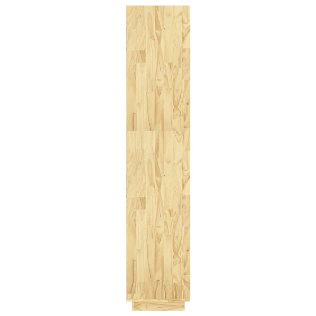 vidaXL Estantería/divisor de espacios madera maciza pino 80x35x167 cm