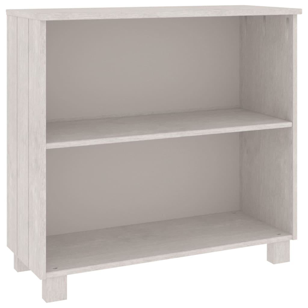 vidaXL Aparador HAMAR madera maciza de pino blanca 85x35x80 cm