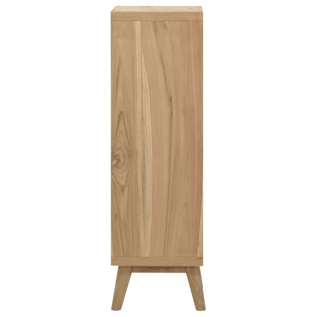 vidaXL Cómoda de madera maciza de teca 40x30x100 cm