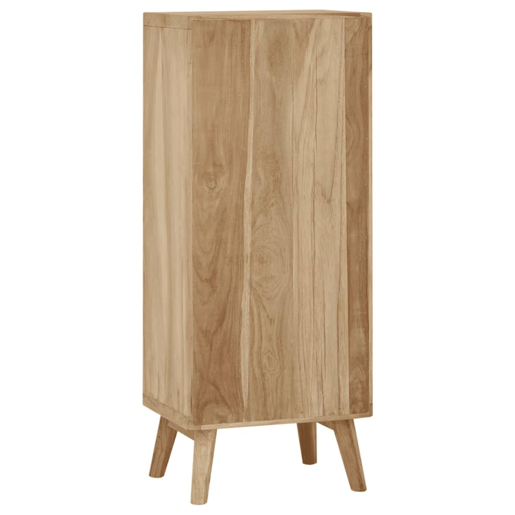 vidaXL Cómoda de madera maciza de teca 40x30x100 cm