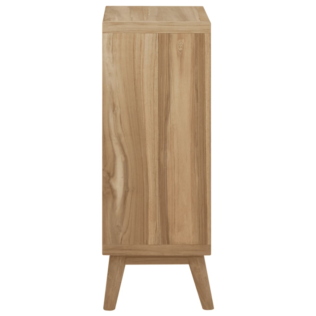 vidaXL Cómoda de madera maciza de teca 56x30x80 cm