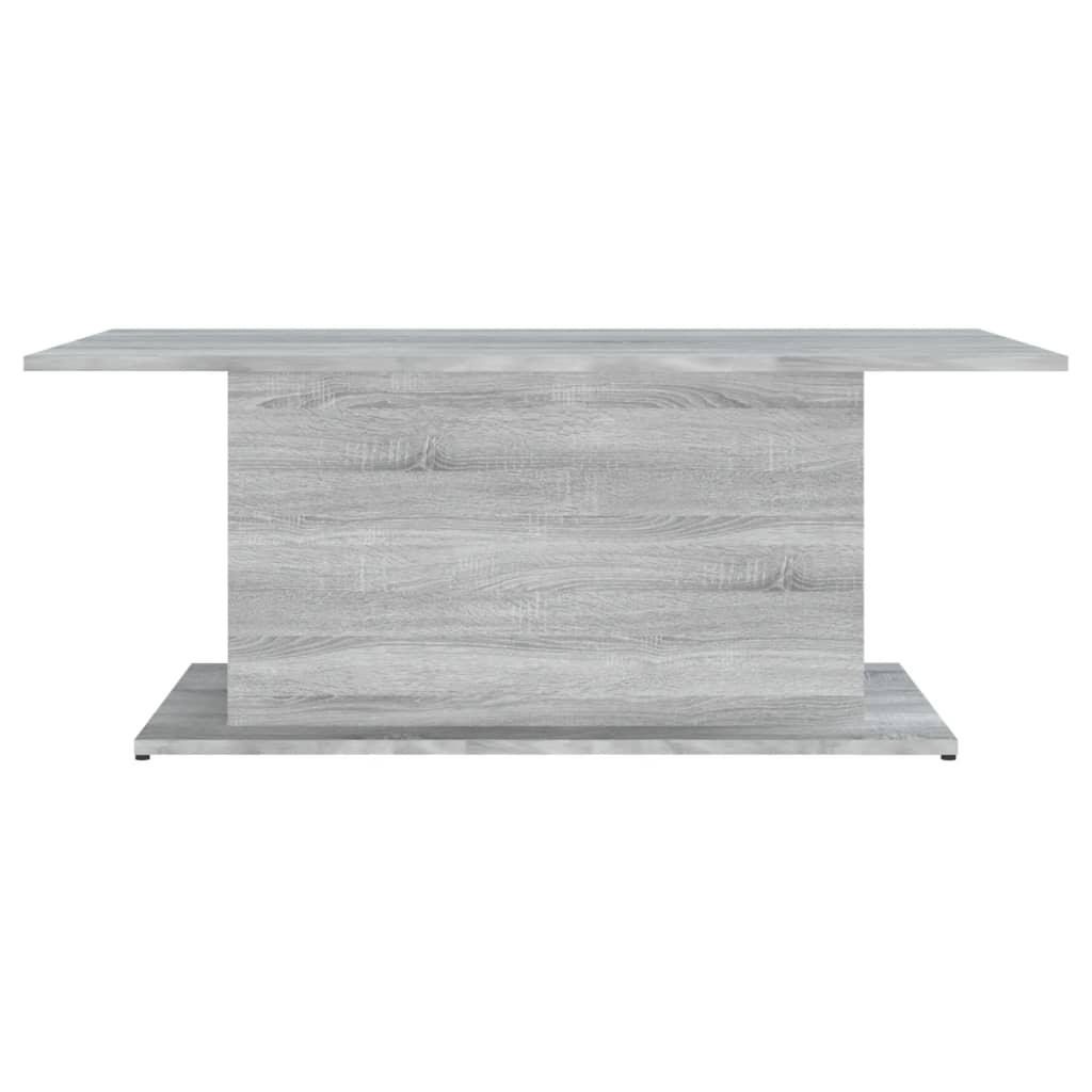 vidaXL Mesa de centro madera de ingeniería gris Sonoma 102x55,5x40 cm