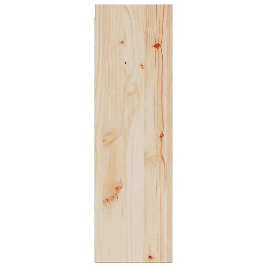 vidaXL Armario de pared de madera maciza de pino 30x30x100 cm