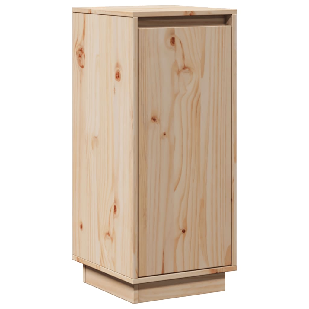 vidaXL Aparador de madera maciza de pino 31,5x34x75 cm