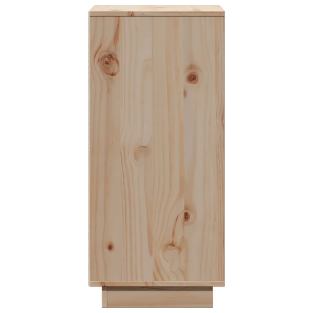 vidaXL Aparador de madera maciza de pino 31,5x34x75 cm