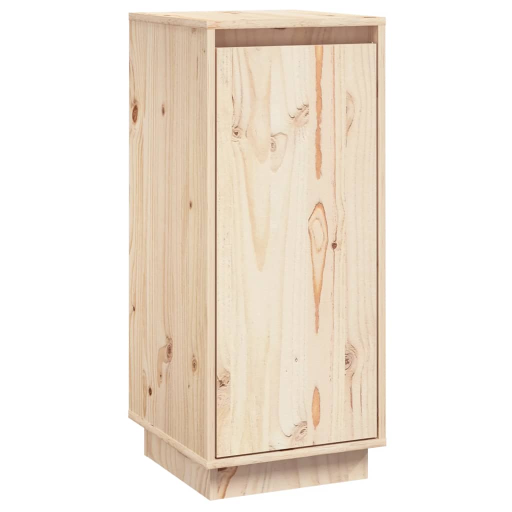 vidaXL Aparador 2 uds madera maciza de pino 31,5x34x75 cm