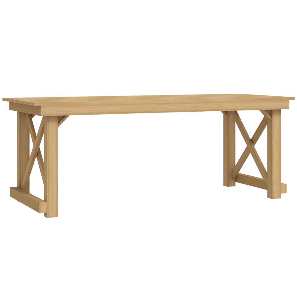 vidaXL Juego de comedor de jardín 3 piezas madera de pino impregnada