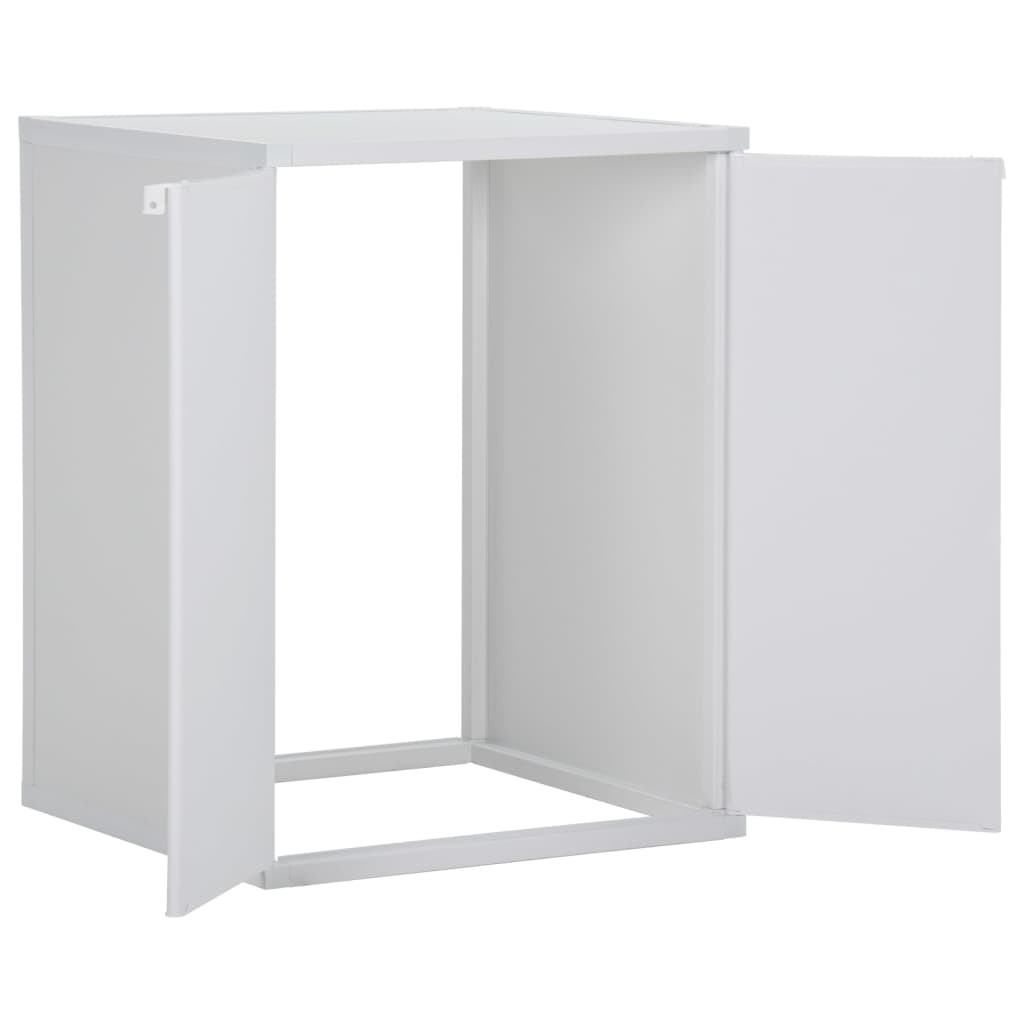 vidaXL Armario de lavadora PVC blanco 68,5x64,5x88 cm