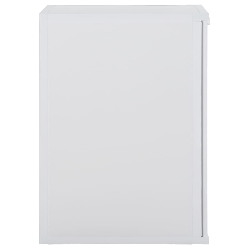 vidaXL Armario de lavadora PVC blanco 68,5x64,5x88 cm