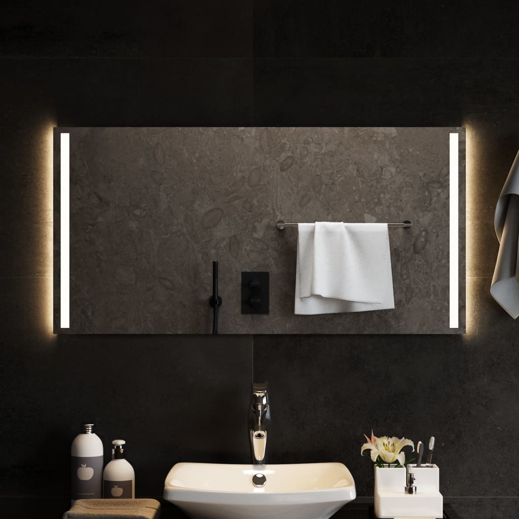 vidaXL Espejo de baño con LED 100x50 cm