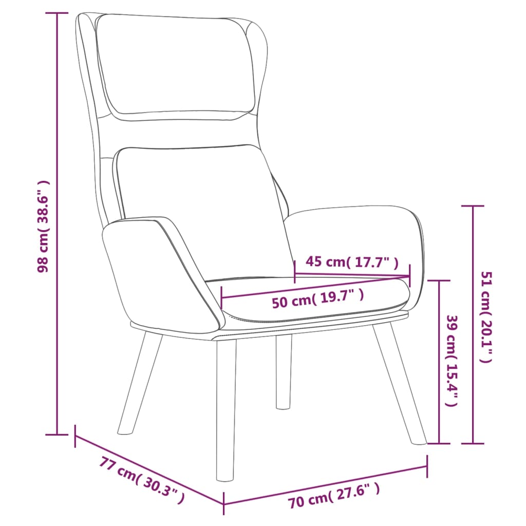 vidaXL Sillón de relax con taburete terciopelo negro