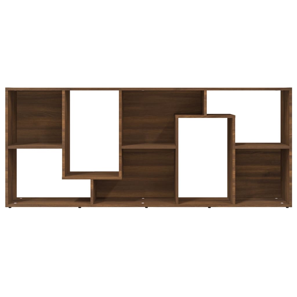 vidaXL Estantería madera contrachapada color roble marrón 67x24x161 cm